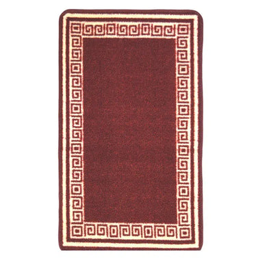 Luna Kitchen Mat - Red - 160 x 220cm-Bargainia.com