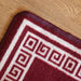 Luna Kitchen Mat - Red - 160 x 220cm-Bargainia.com