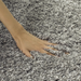 Silver Shaggy Rug | Rug Masters | Free UK Delivery