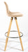 Barcelona Bar Stools - Set Of 2 - Beige-5056150252917-Bargainia.com