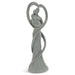 Velveteen Family Love Figurine with Child - Grey - 30cm-5010792486789-Bargainia.com