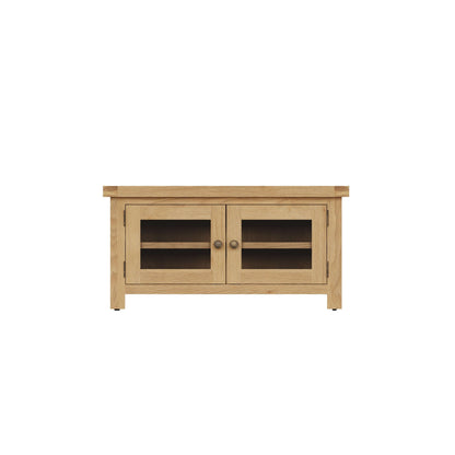 Nora Oak Standard TV Unit With Glass Doors