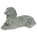 Dachshund Figurine - Grey Velvet - Lying-5010792476568-Bargainia.com