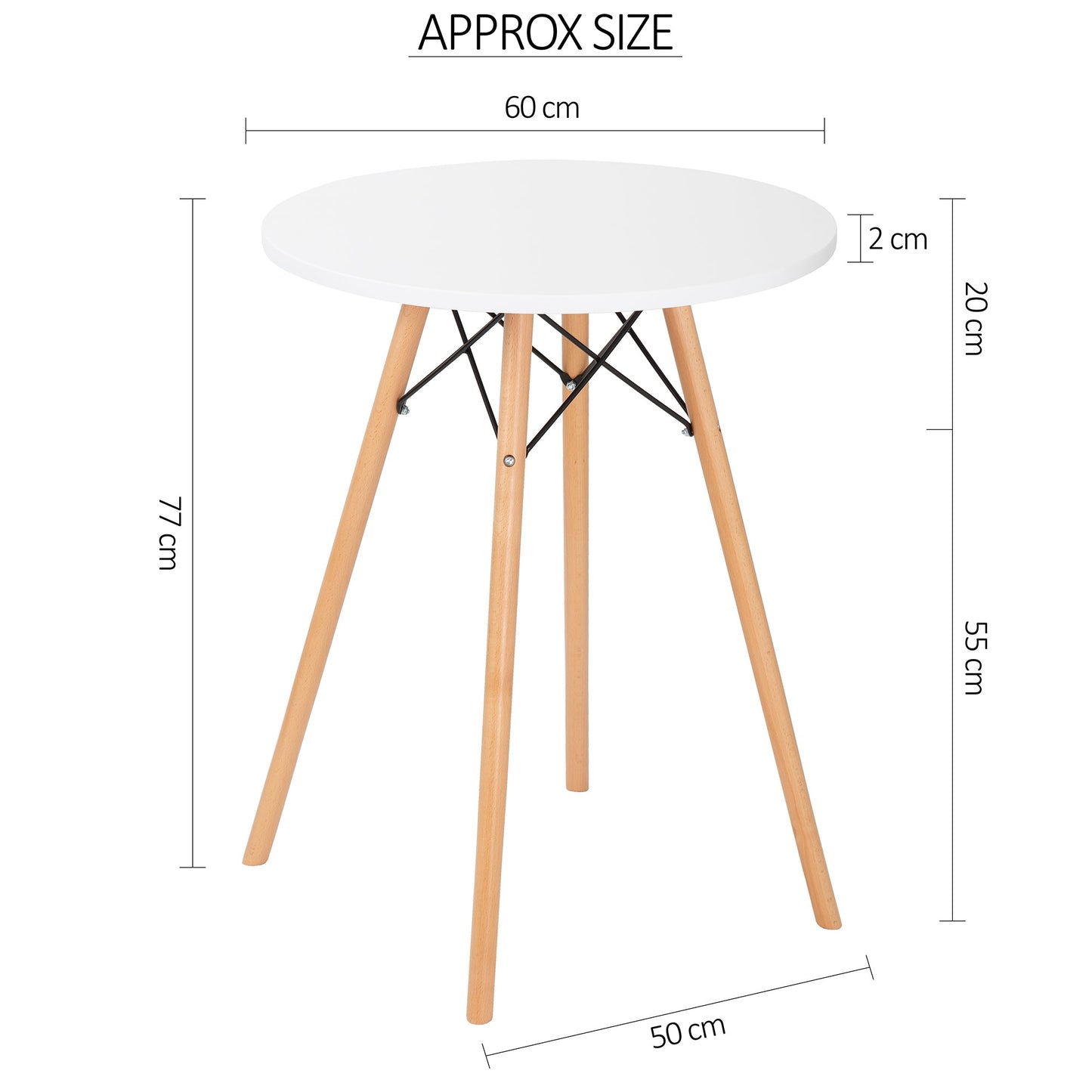 Davos Dining Tables, Chairs or set - White