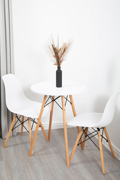 Davos Dining Tables, Chairs or set - White