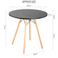 Davos Dining Tables, chairs or set - Black