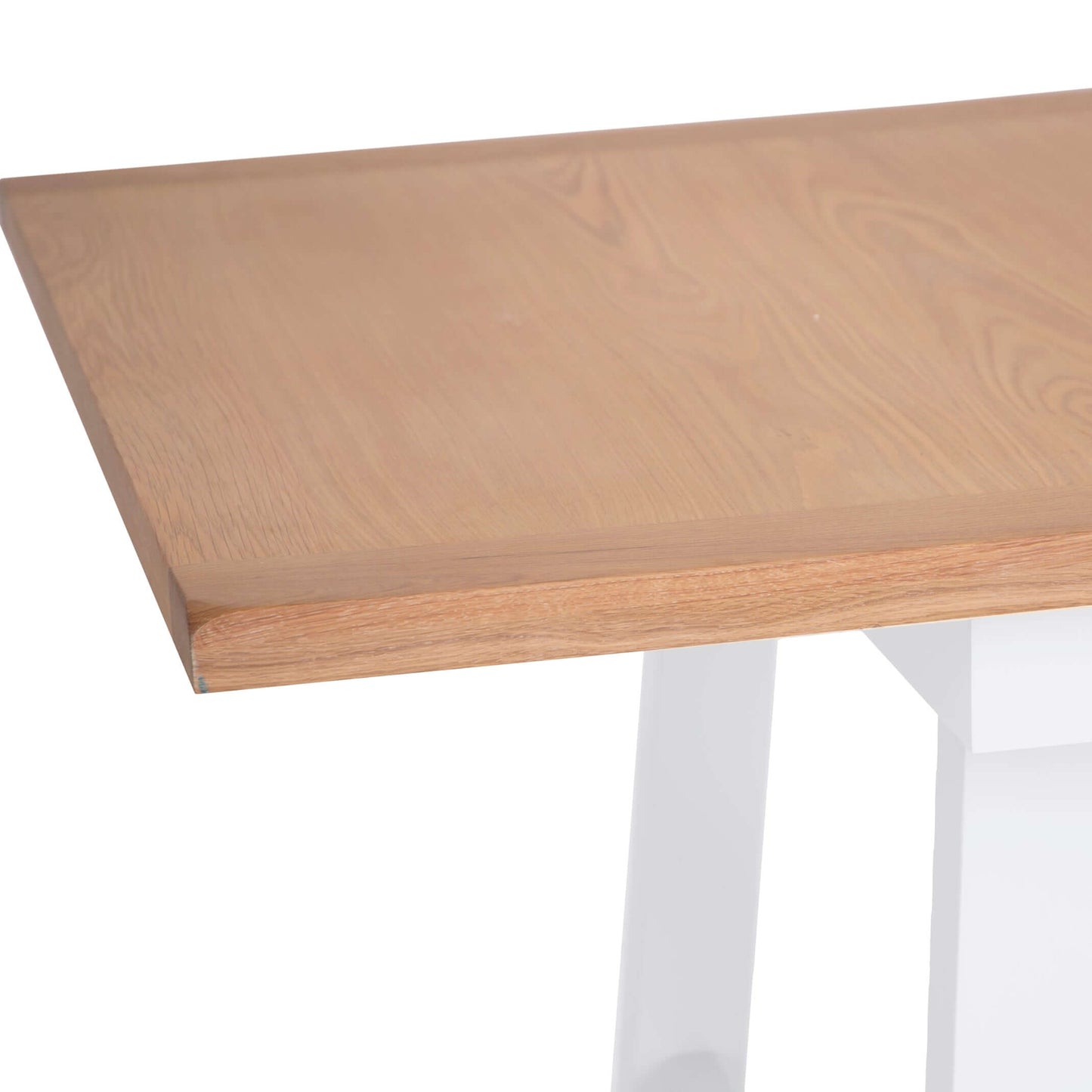 Elodie Snow White Oak Refectory Butterfly Extending Table 1.8m