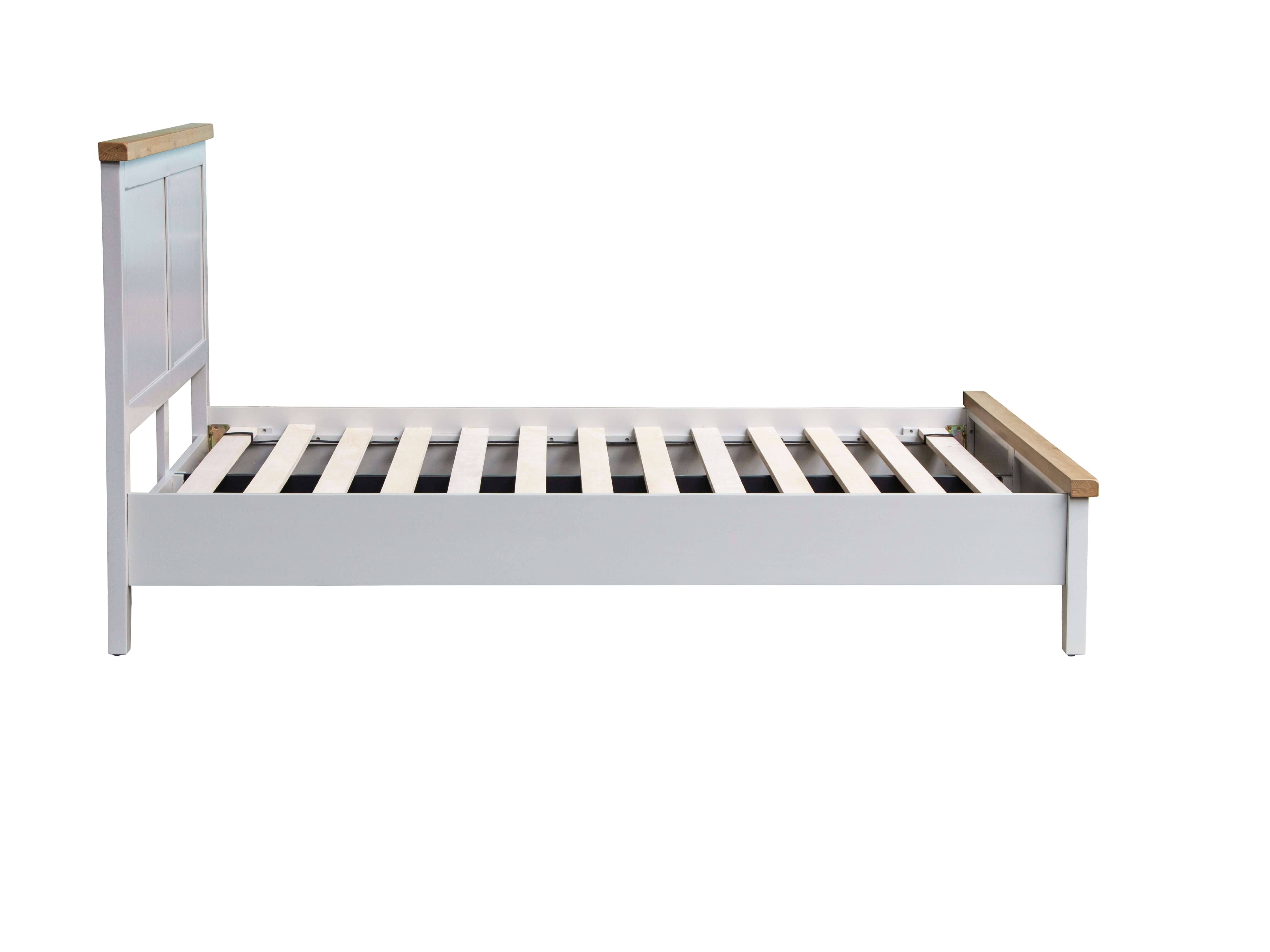 Elodie Dove Grey Oak 5Ft Double Bed