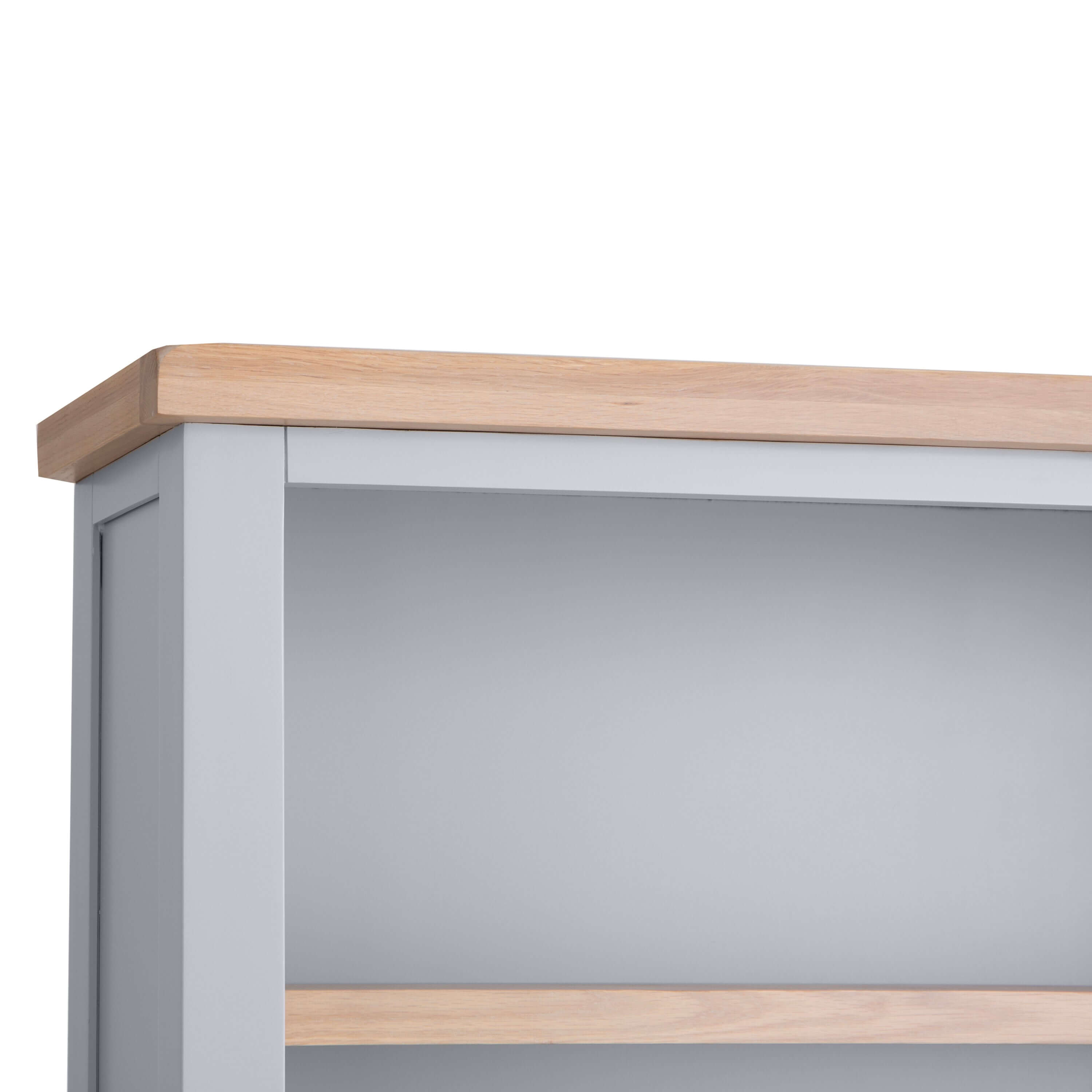 Elodie Dove Grey Oak Large Bookcase