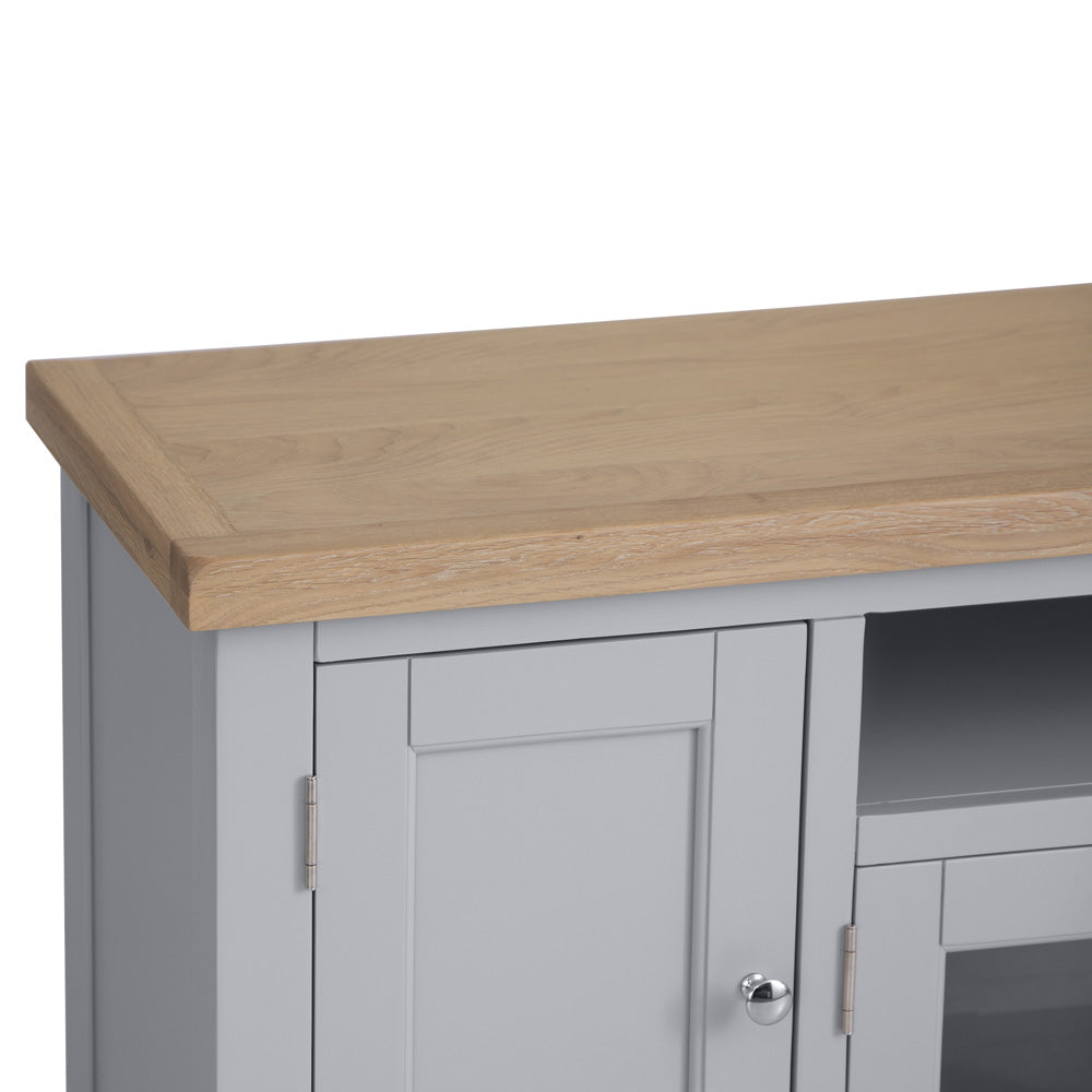 Elodie Dove Grey Oak Large TV Unit