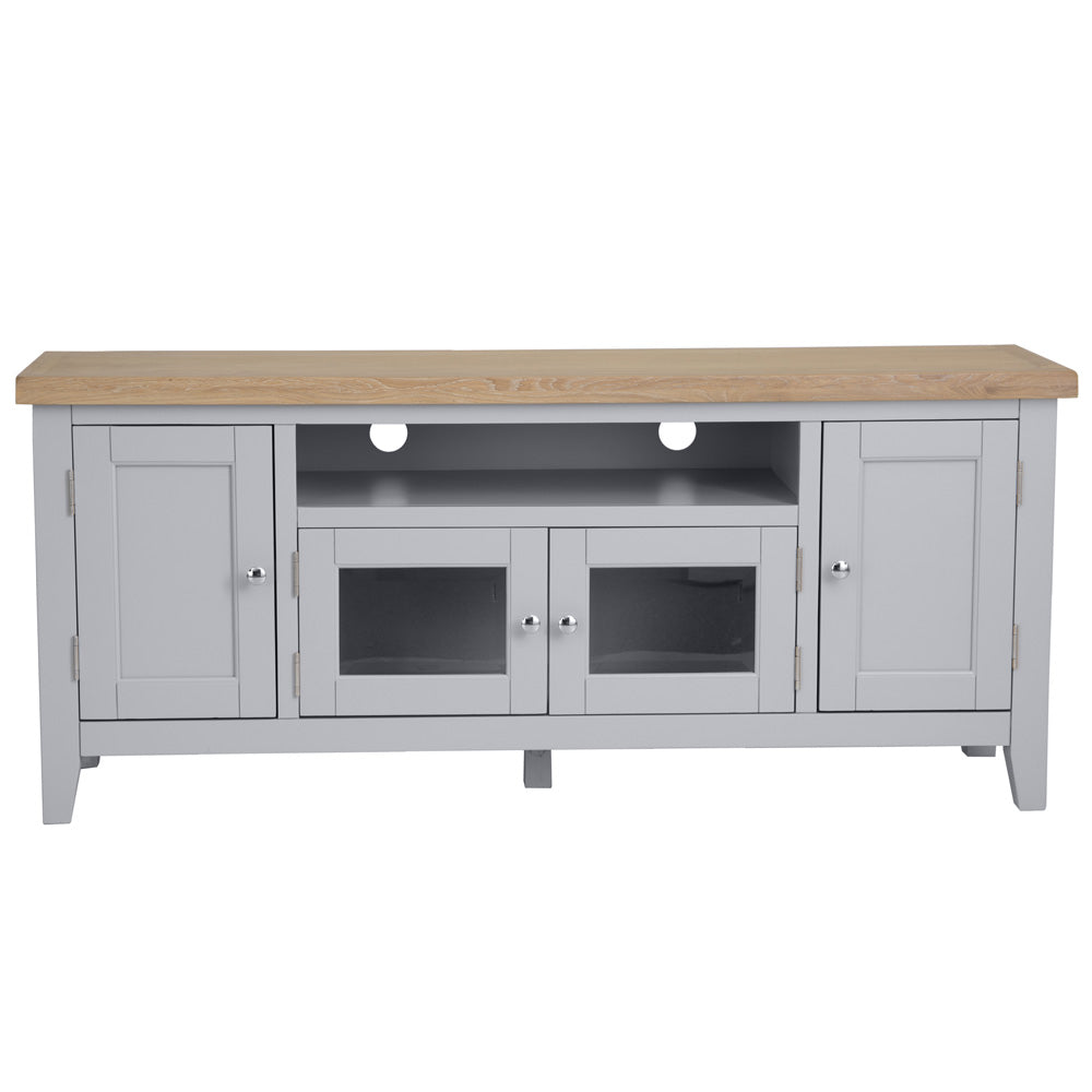 Elodie Dove Grey Oak Large TV Unit