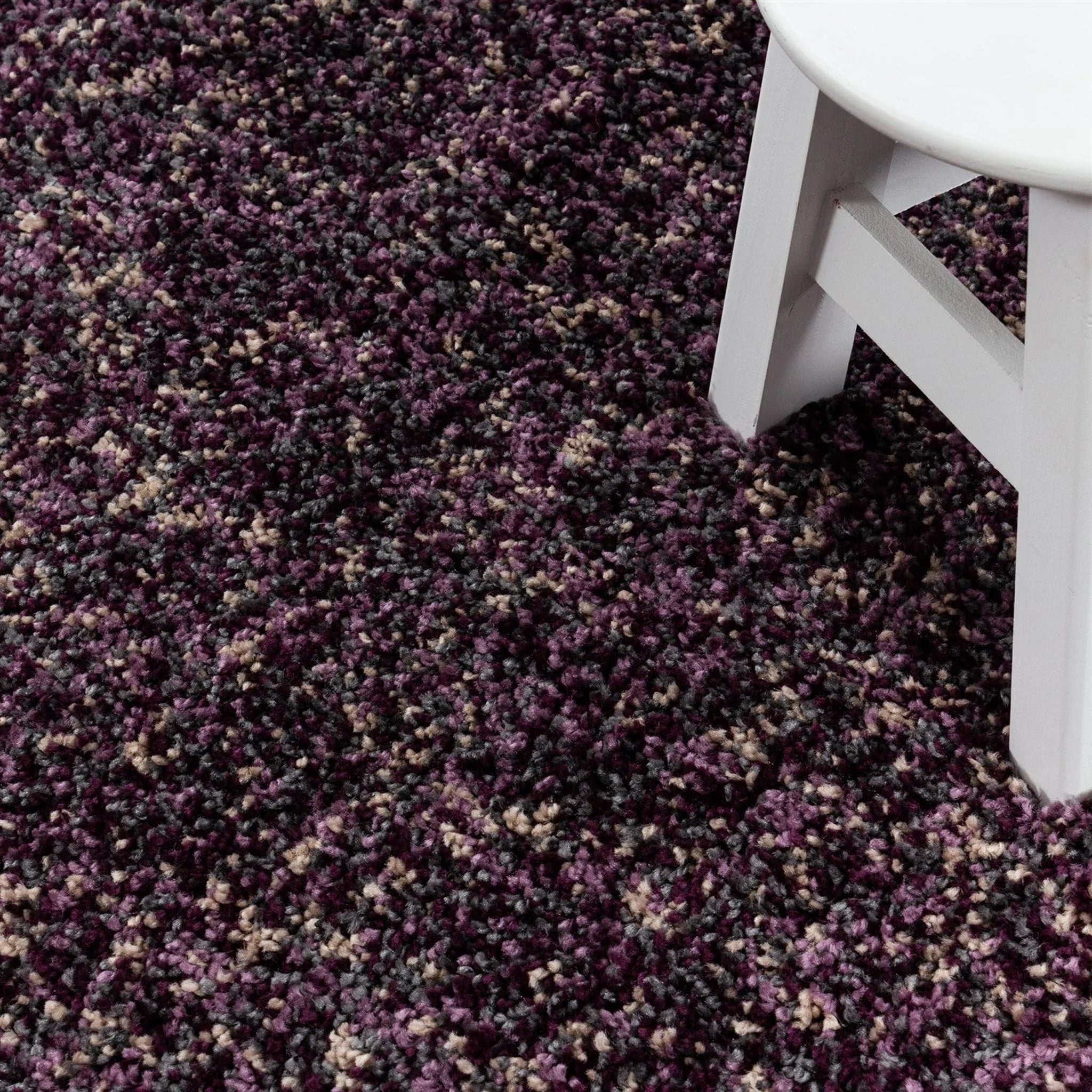 Lilac/Grey Mixed Blend Rug - Enjoy-Bargainia.com