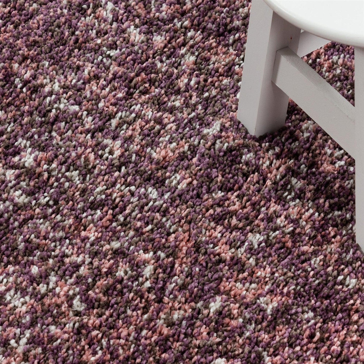 Pink/Purple Blend Shaggy Rug - Enjoy-Bargainia.com