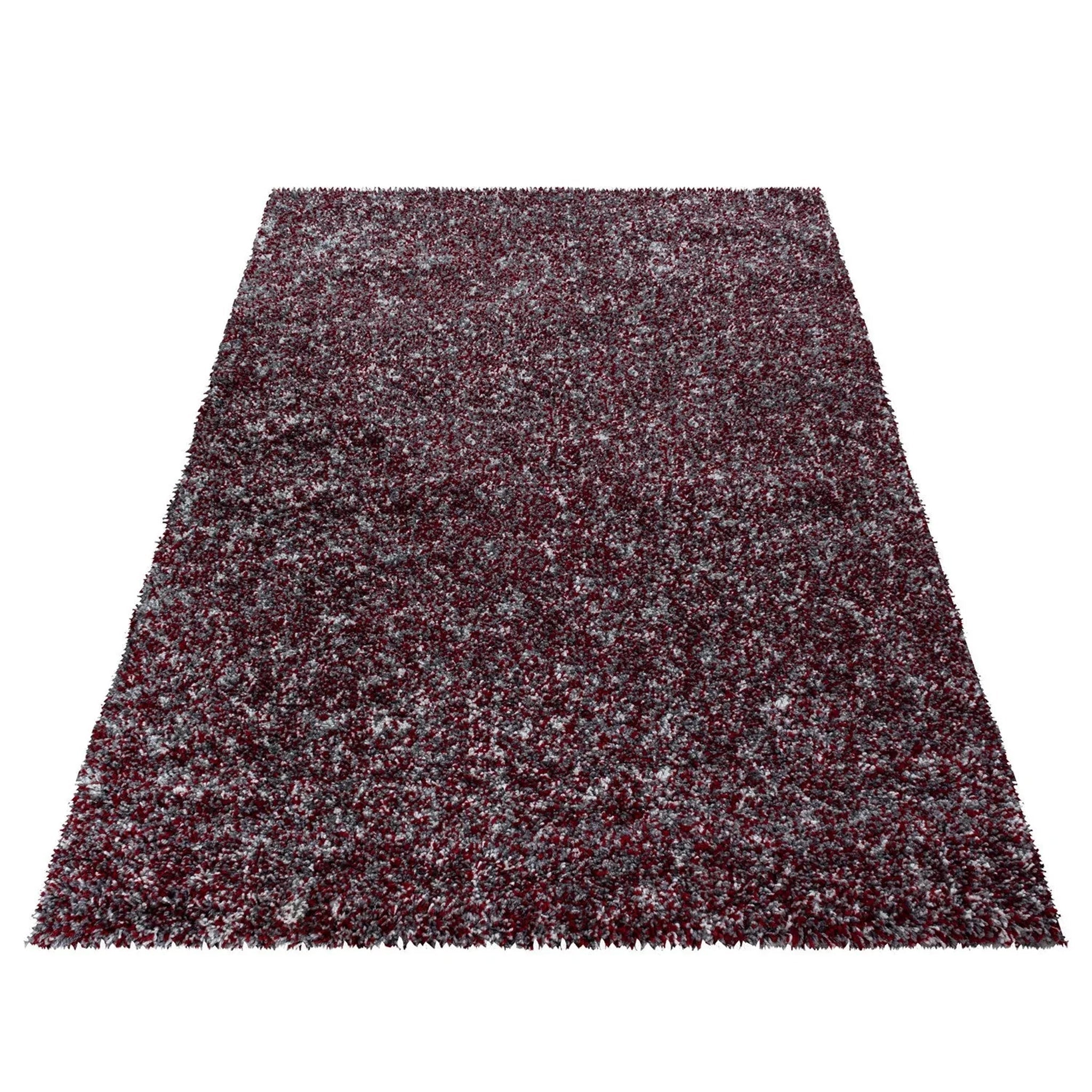 Grey/Red Mixed Blend Rug - Enjoy-Bargainia.com