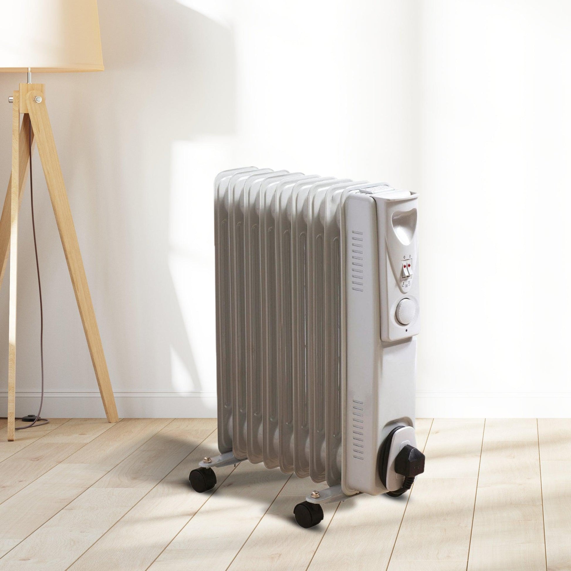 Fine Elements 2000W Oil Filled Electric Radiator-5024996705065-Bargainia.com