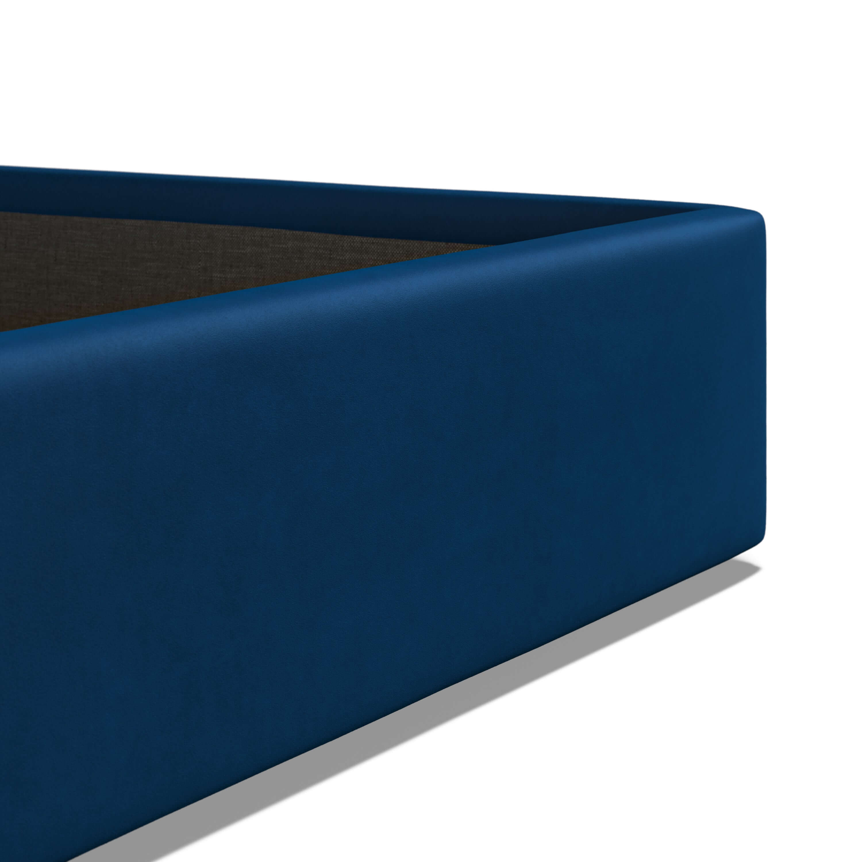 Velvet Ottoman 5FT King Size Bed - Royal Blue