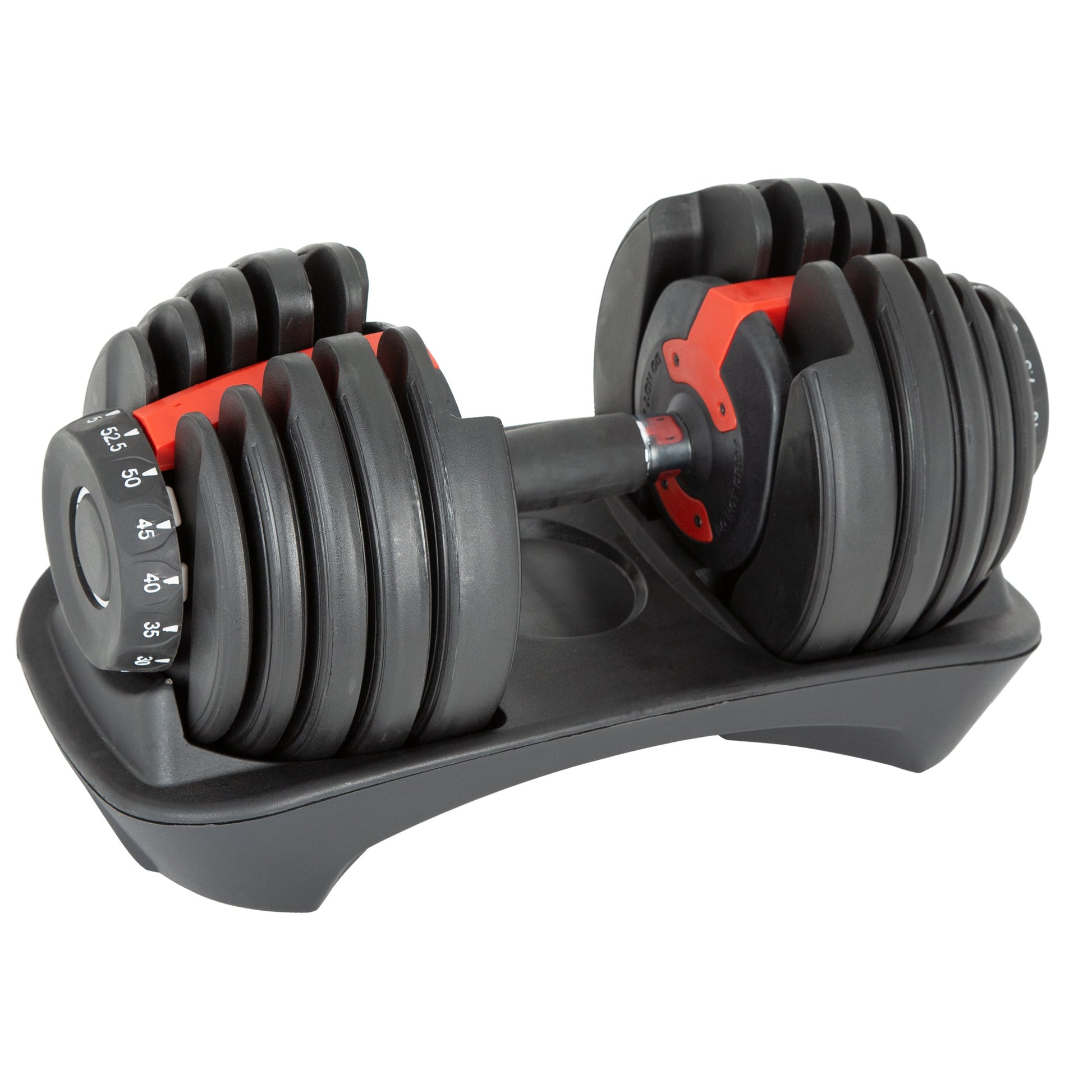 Set of 2 Adjustable Dumbbell - 5 - 52.5LBS-Bargainia.com