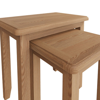 Rowan Oak Nest Of 2 Tables