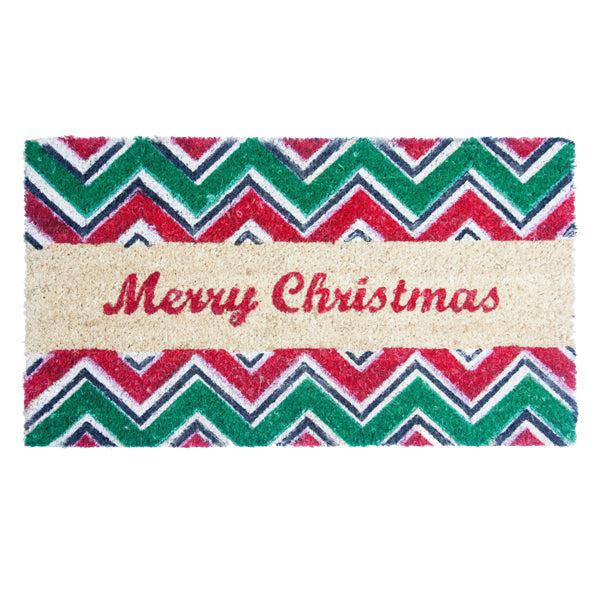 Xmas Coir Mat | bargainia.com | Free UK Delivery