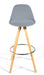 Barcelona Bar Stools - Set Of 2 - Silver-5056150252887-Bargainia.com