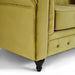 Velvet Chesterfield Sofa Suite - Gold-Bargainia.com