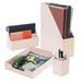 Desk Organiser Set - Pink - 4 Pcs-8718964077458-Bargainia.com