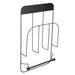 Magazine Rack With Roll Holder - Black-8718226908872-Bargainia.com