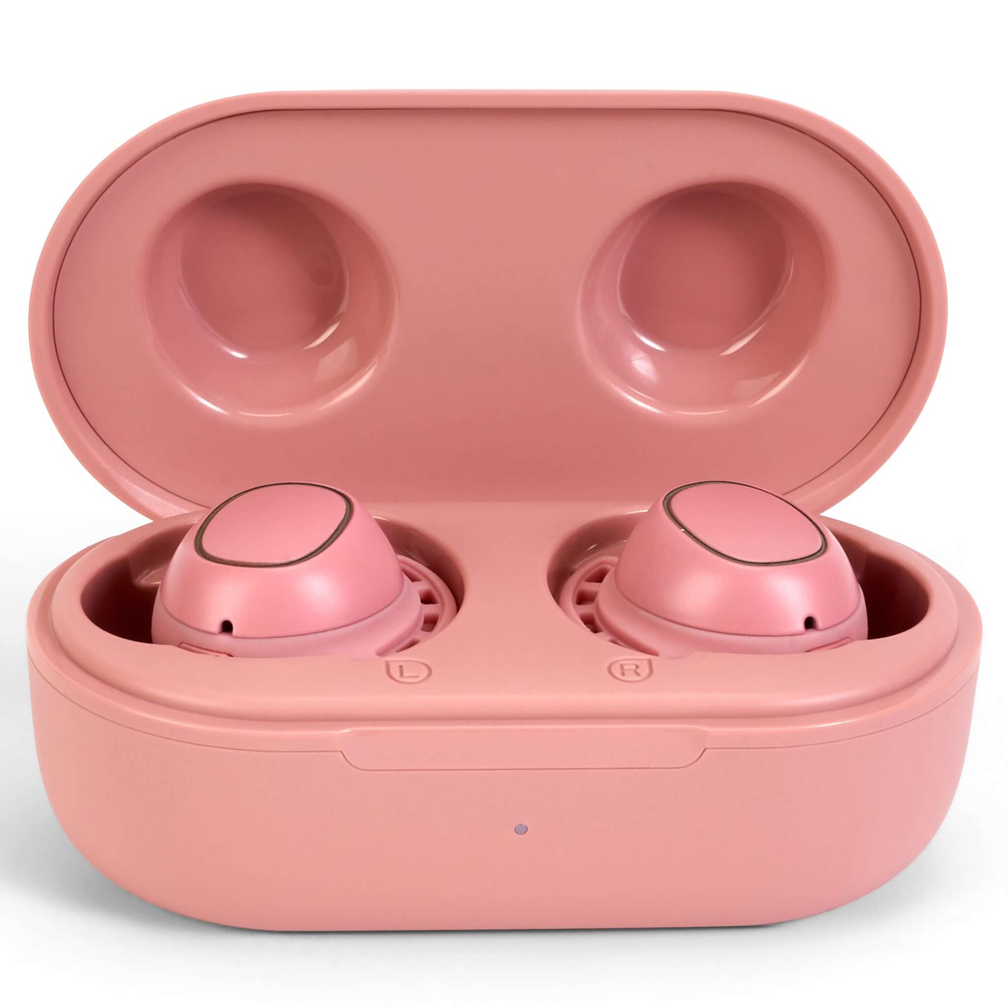 Shedirmuc Wireless Waterproof Bluetooth Earbuds Headphones Pink-Bargainia.com