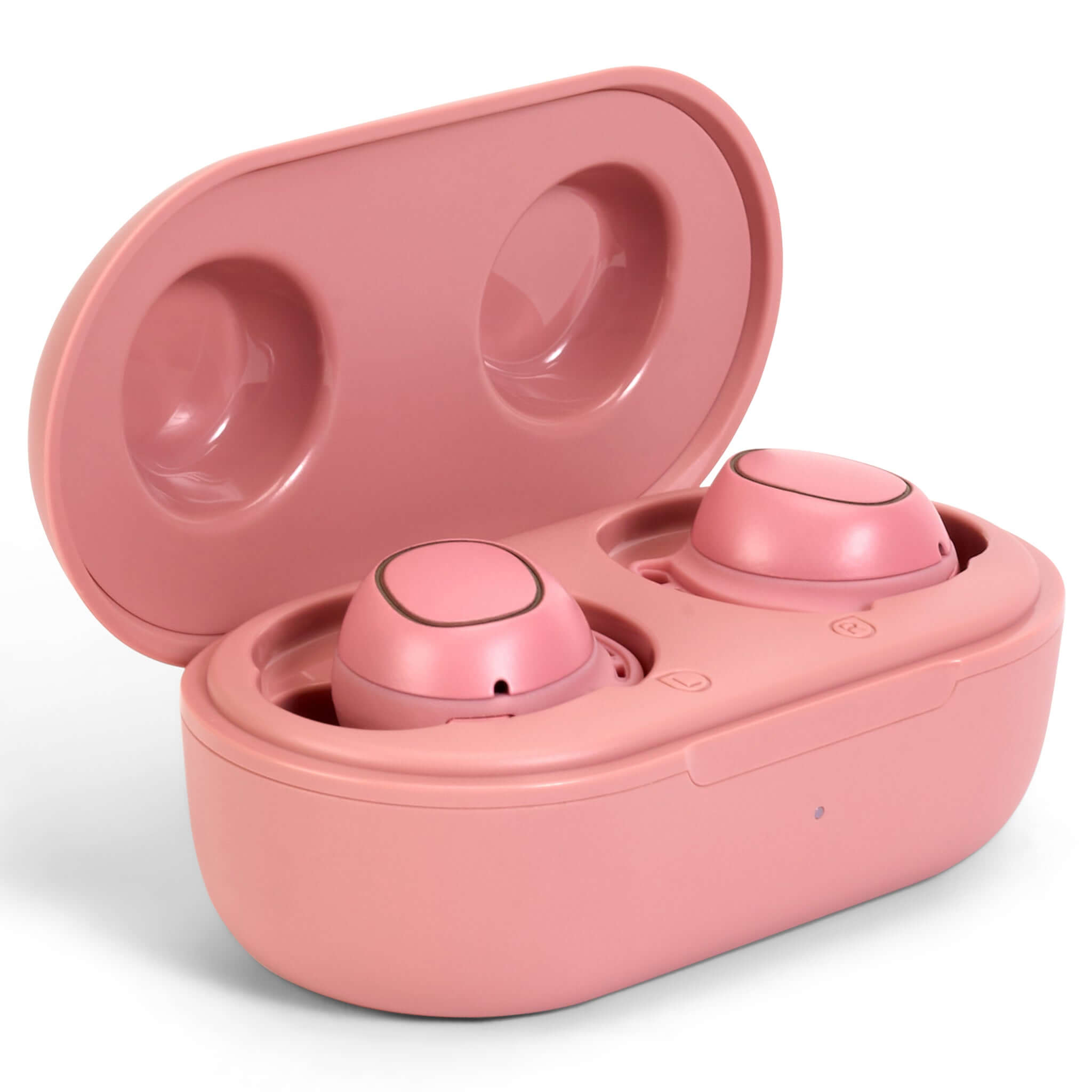 Shedirmuc Wireless Waterproof Bluetooth Earbuds Headphones Pink-Bargainia.com