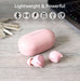 Shedirmuc Wireless Waterproof Bluetooth Earbuds Headphones Pink-Bargainia.com