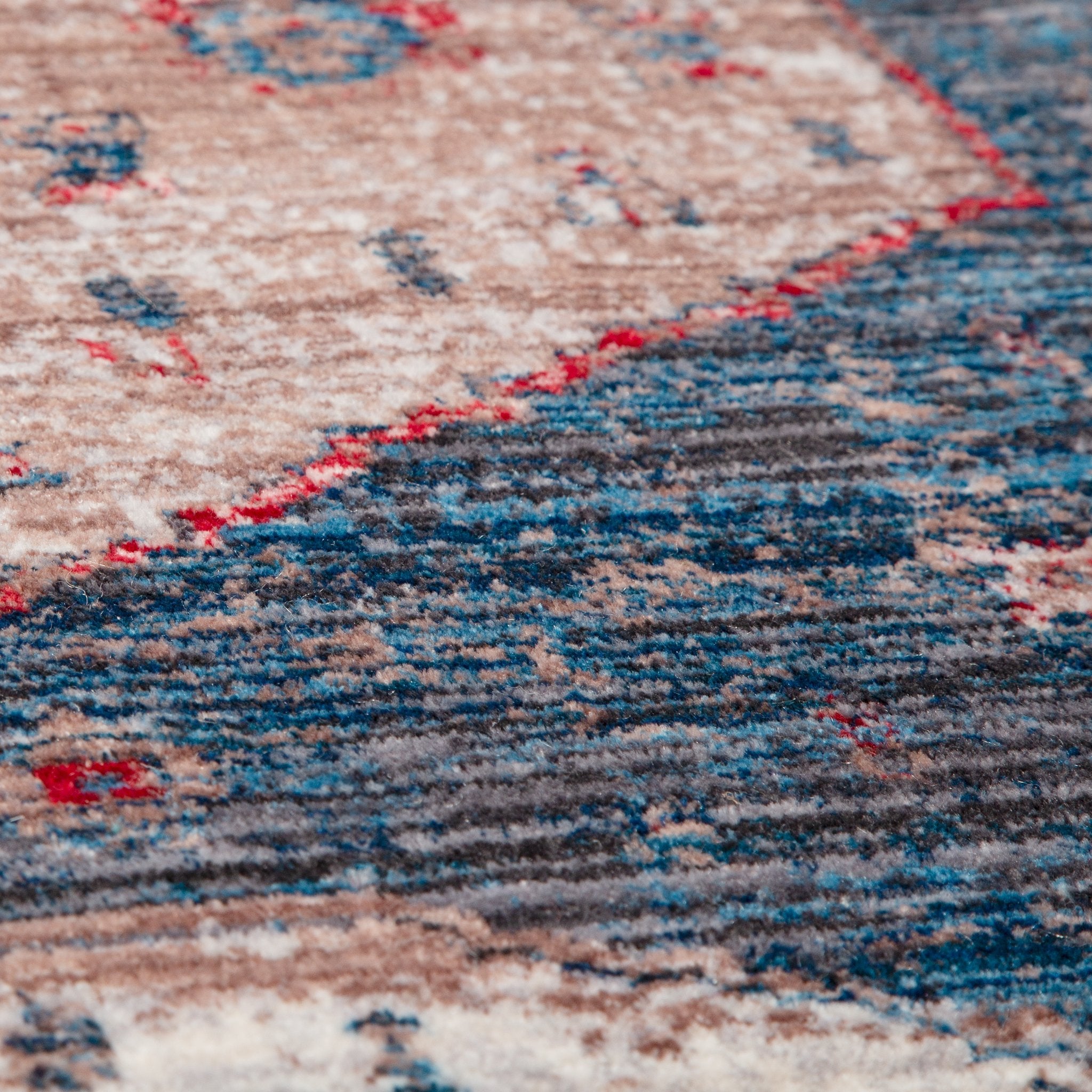 Blue Boho Vintage Rug - Kansas