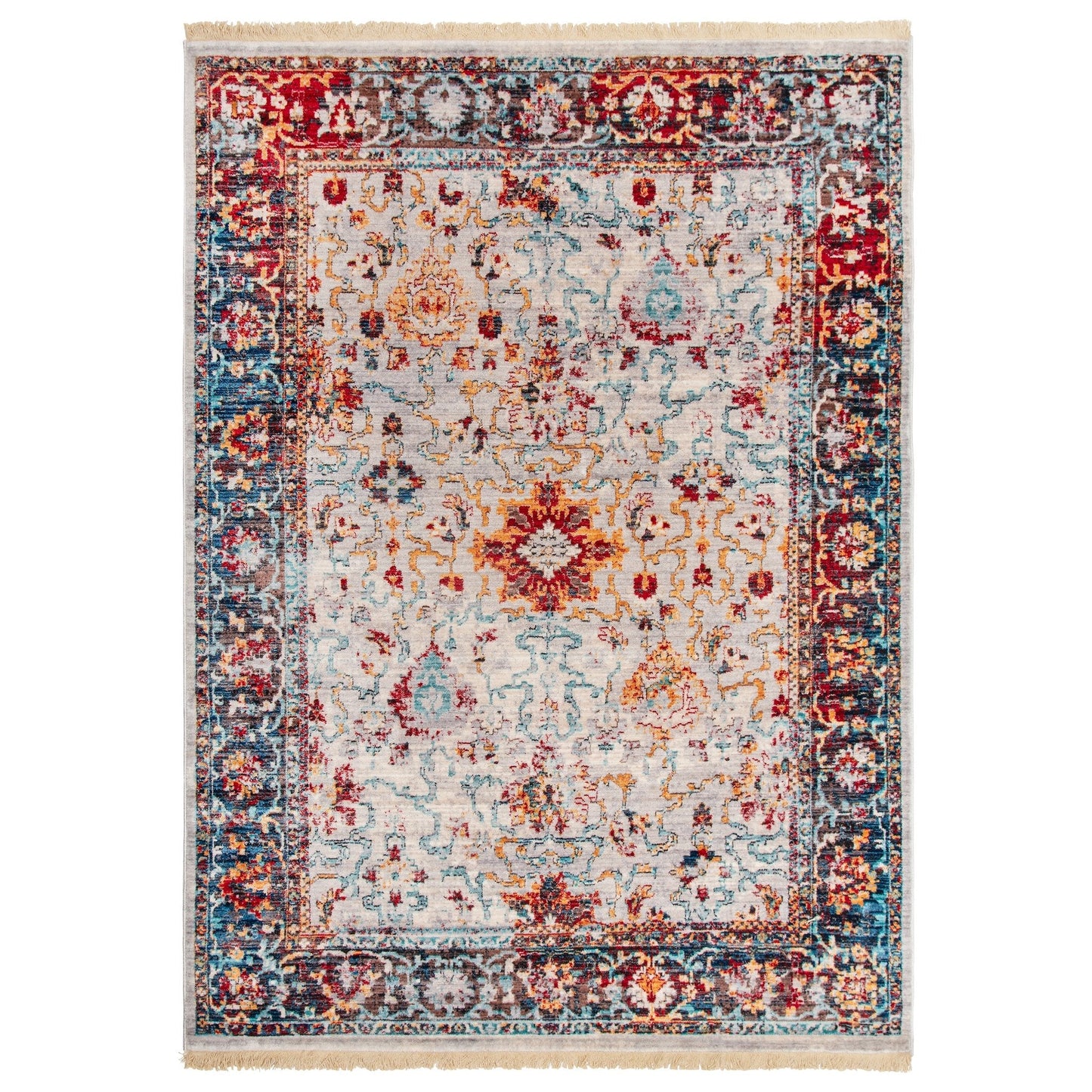 Boho Abstract Floral Rug - Kansas