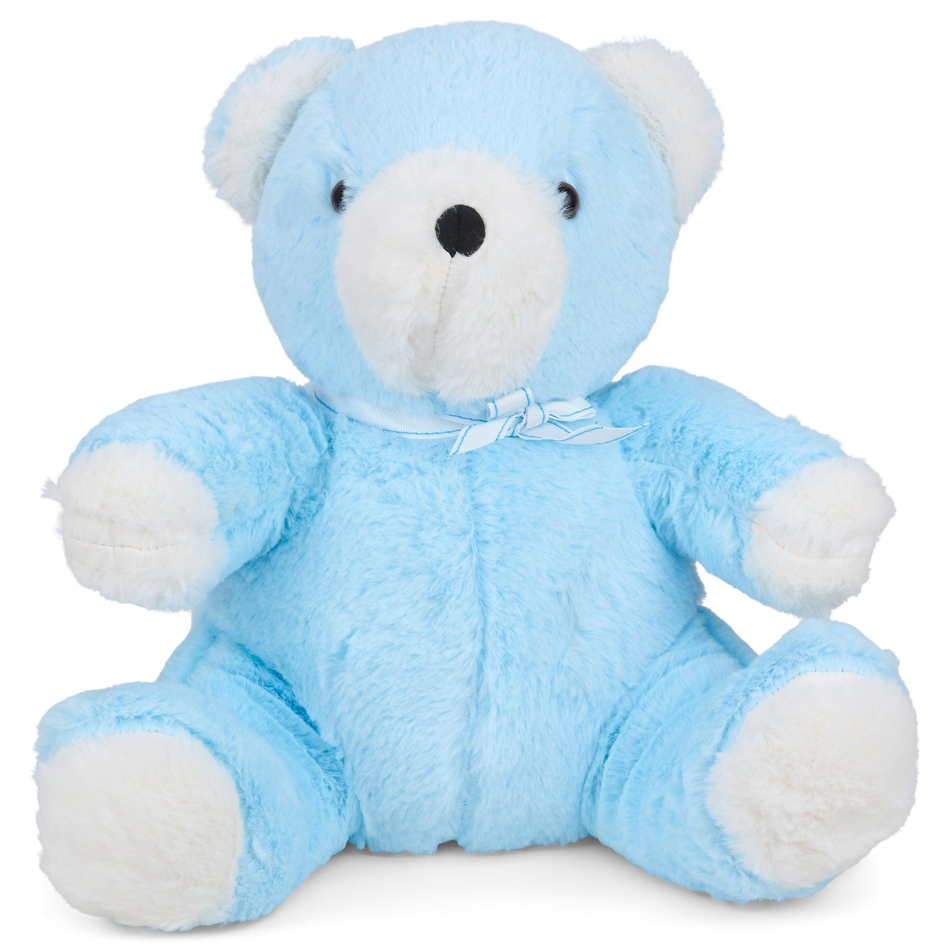 Large Blue "Ben" Teddy Bear Door Stop - 29cm-5010792441061-Bargainia.com