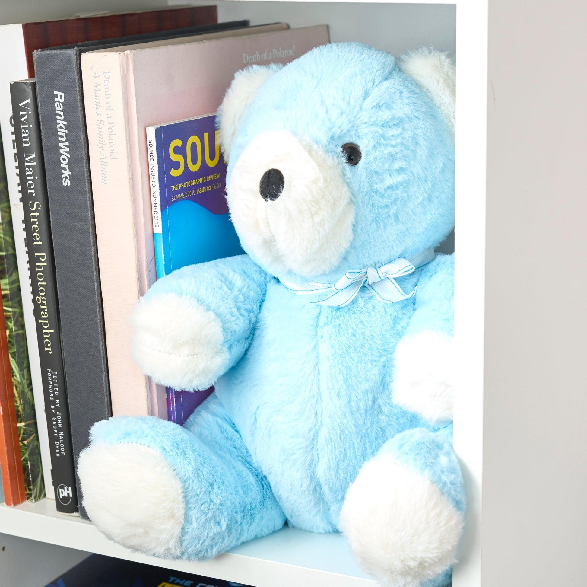 Large Blue "Ben" Teddy Bear Door Stop - 29cm-5010792441061-Bargainia.com