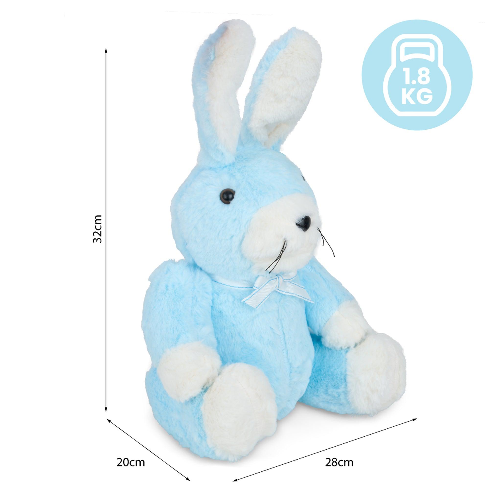 Large Blue "Ross" Rabbit Door Stop - 38cm-5010792441085-Bargainia.com