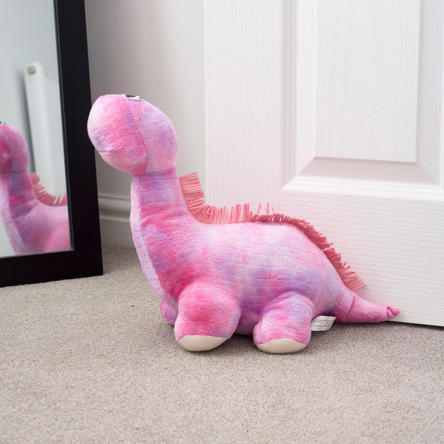 Dinosaur Door Stop - Pink "Tina" or Blue "Trevor"- 37cm-Bargainia.com