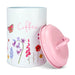 Butterfly Garden Floral Coffee Canister Storage Tin 19cm-5010792467269-Bargainia.com