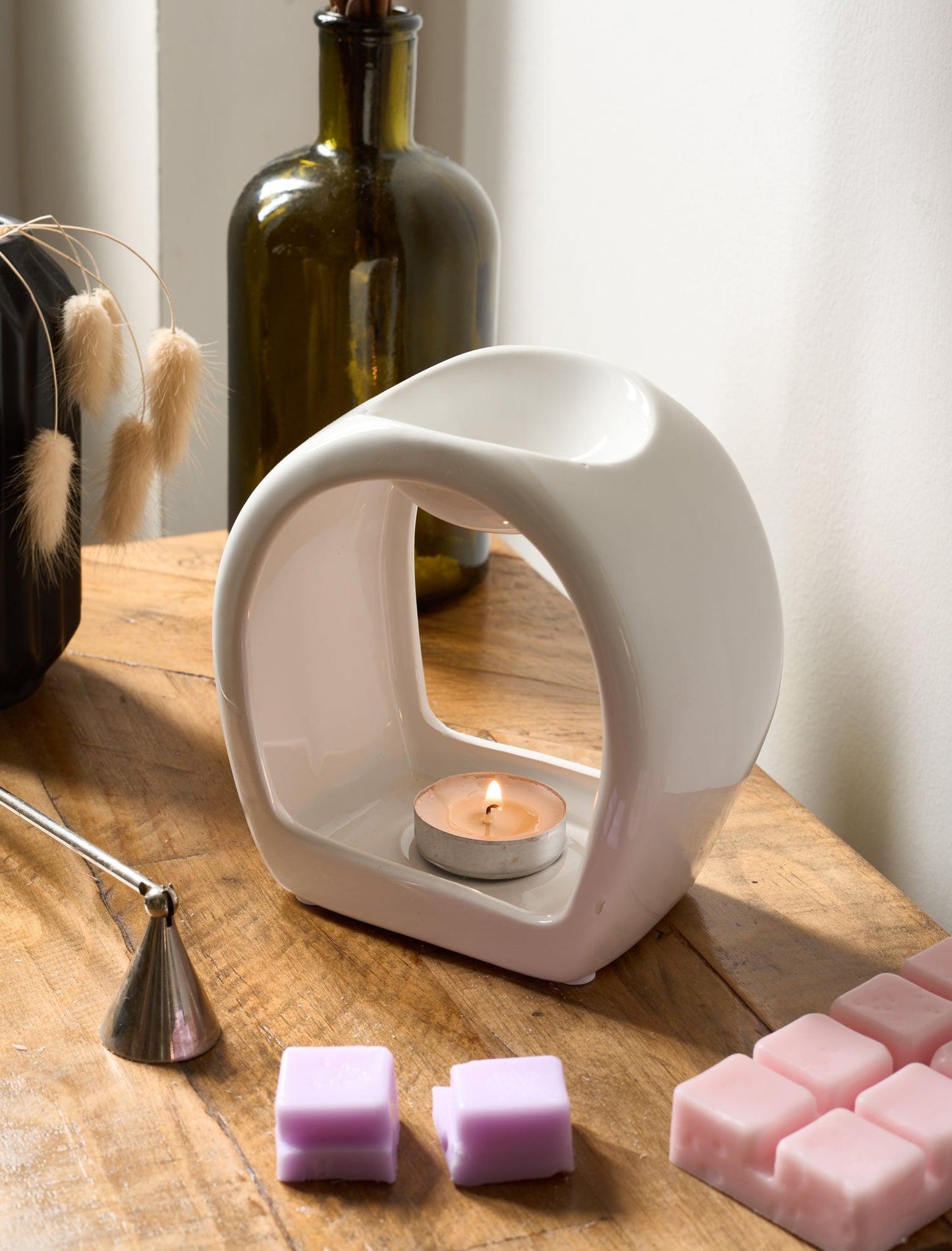 Orb Ceramic Wax & Oil Warmer - Assorted Colours-Bargainia.com