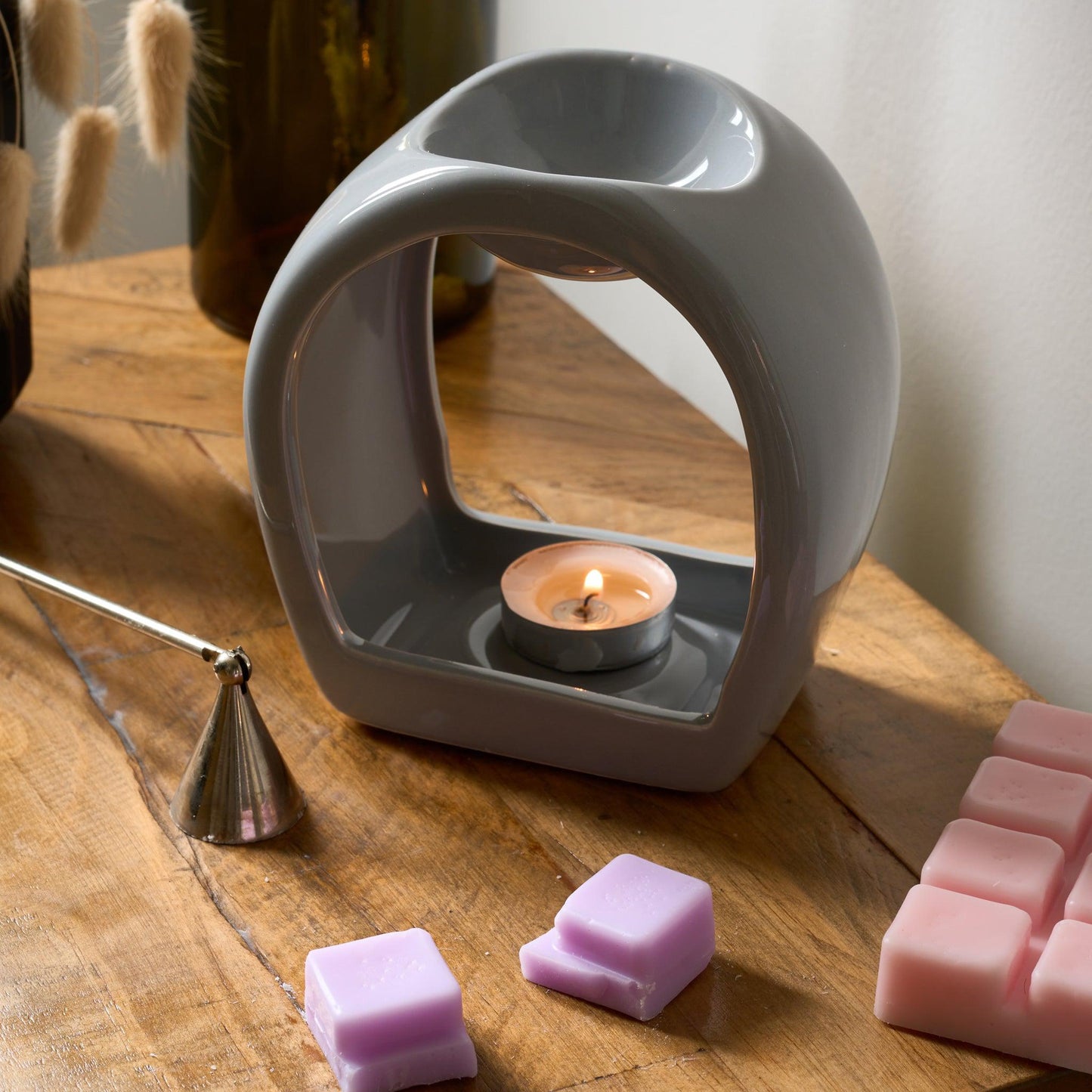 Orb Ceramic Wax & Oil Warmer - Assorted Colours-Bargainia.com