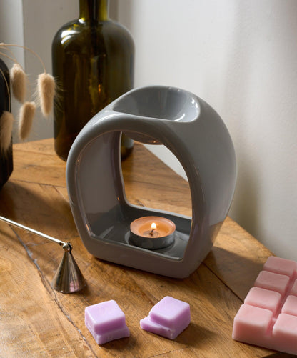 Orb Ceramic Wax & Oil Warmer - Assorted Colours-Bargainia.com