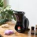 Kneeling Female Body Wax & Oil Warmer - Black-5010792486482-Bargainia.com