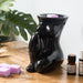 Kneeling Female Body Wax & Oil Warmer - Black-5010792486482-Bargainia.com