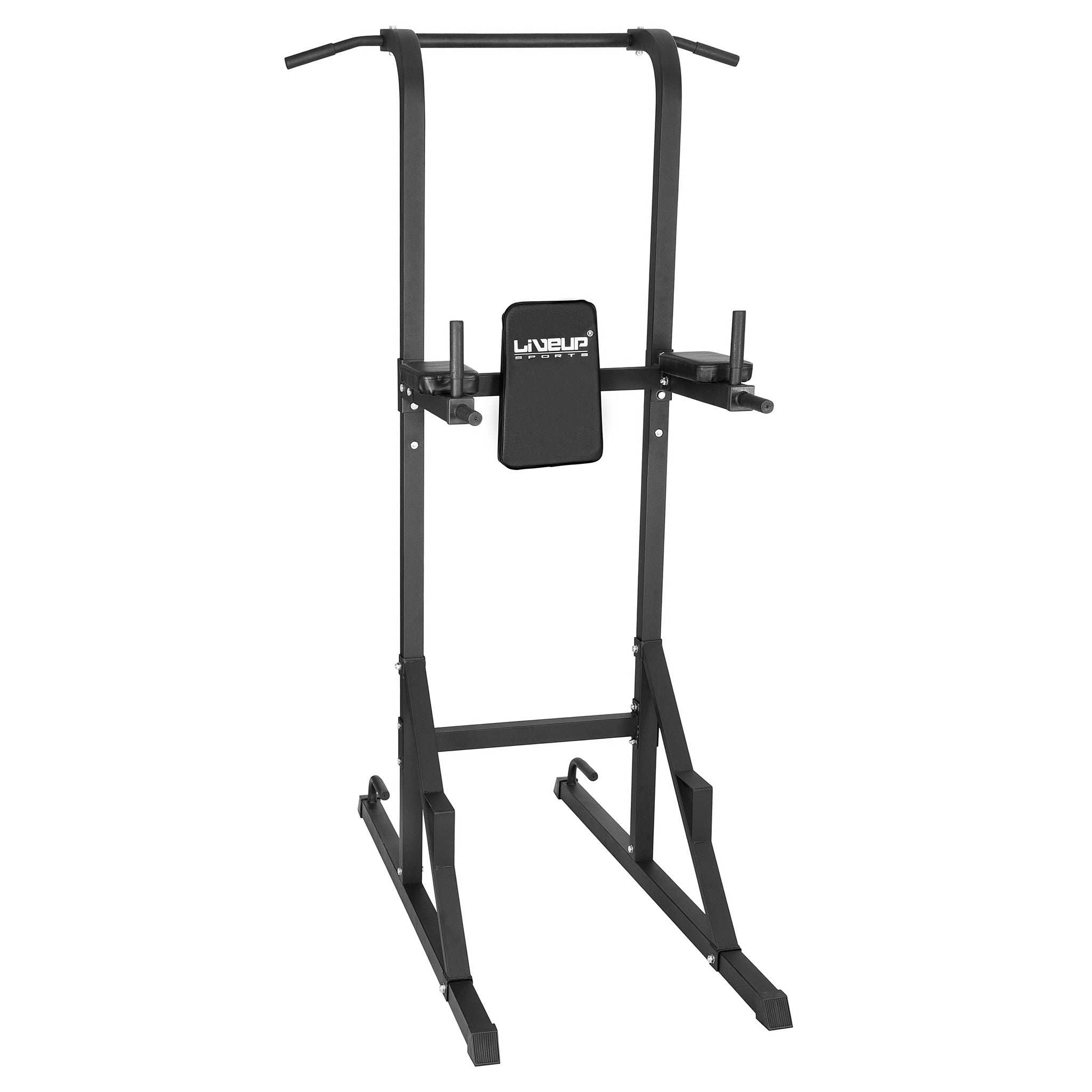 Steel Power Tower Pull-up & Dip Station - bargainia.com-Bargainia.com