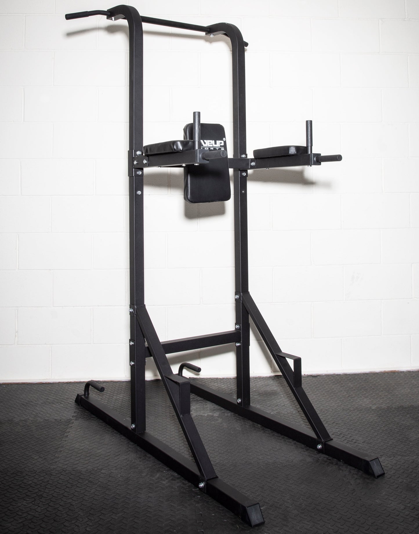 Steel Power Tower Pull-up & Dip Station