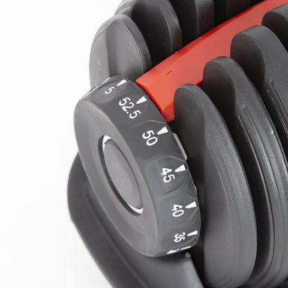 Set of 2 Adjustable Dumbbell - 5 - 52.5LBS-Bargainia.com