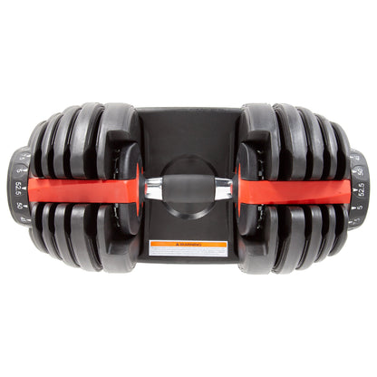 Set of 2 Adjustable Dumbbell - 5 - 52.5LBS-Bargainia.com