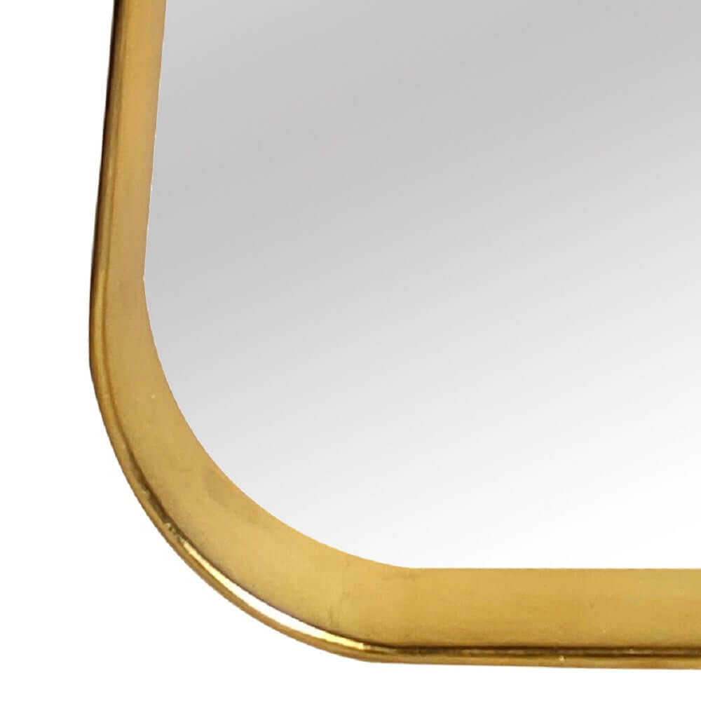 Gold Framed Leaner Mirror 104cm