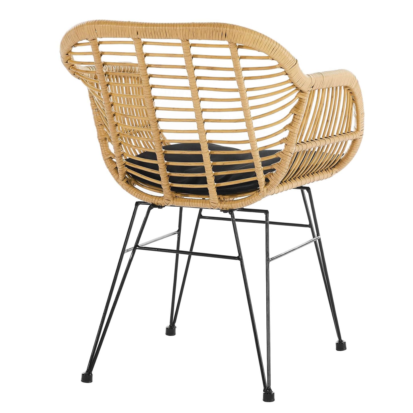 Wicker Rattan Bistro Table & Chairs Set-Bargainia.com