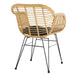 Wicker Rattan Bistro Table & Chairs Set-Bargainia.com