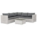 Grey Rattan Garden Furniture Corner Lounge Set 7-8 Seater-5056536102461-Bargainia.com